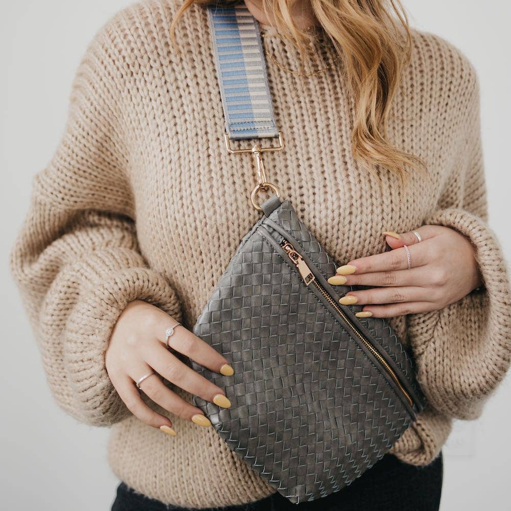 Woven Crossbody Bag Woven Shoulder Bag Woven Bag Woven Handbag Woven Crossbody Sling Bag Woven Sling Bag Woven Purse Woven Fanny Pack