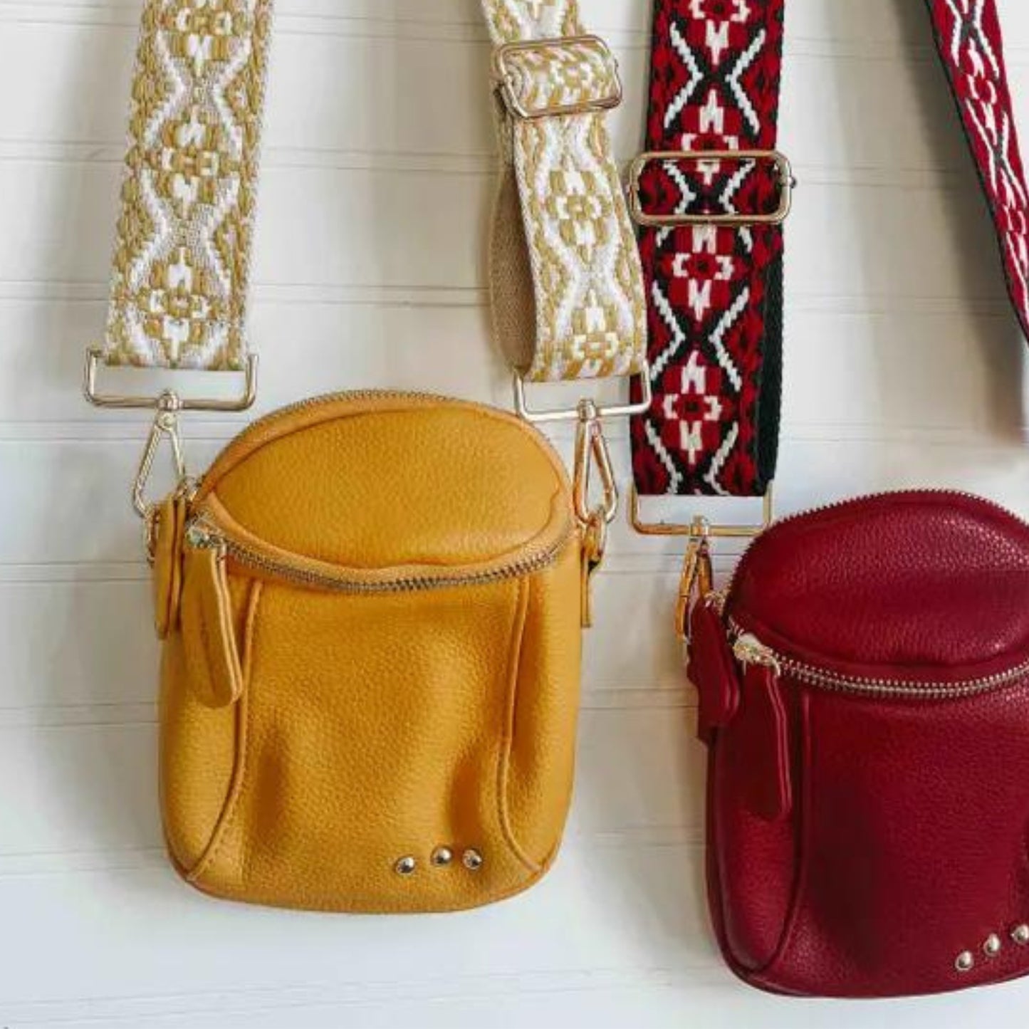 Crossbody Bag with Guitar Strap Small Crossbody Fashion Purse Shoulder Bag Guitar Strap Bag Boho Crossbody Sling Purse