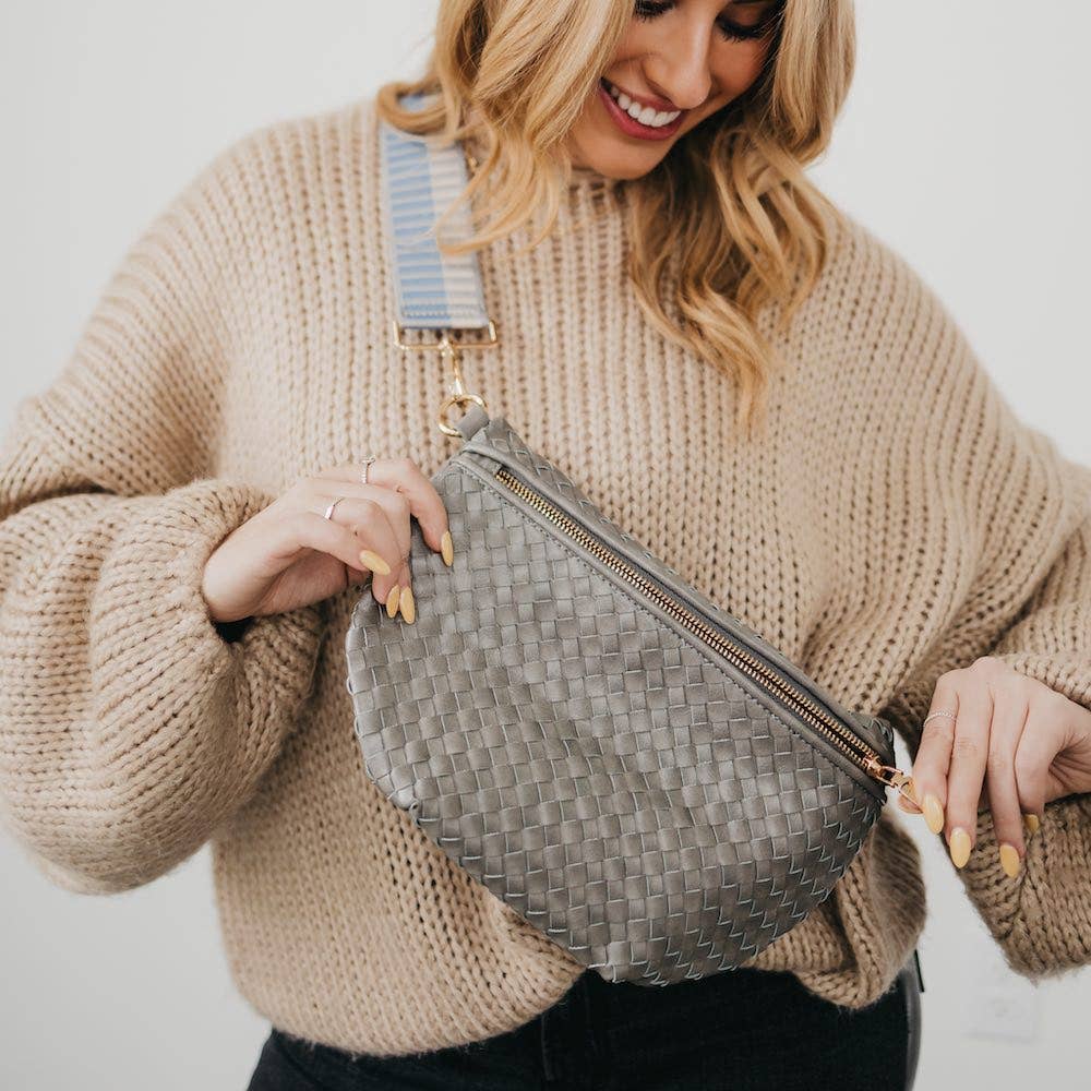 Woven Crossbody Bag Woven Shoulder Bag Woven Bag Woven Handbag Woven Crossbody Sling Bag Woven Sling Bag Woven Purse Woven Fanny Pack