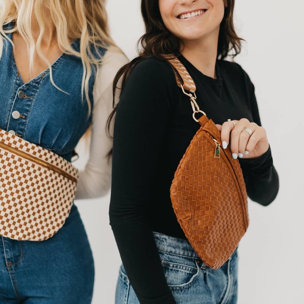 Woven Crossbody Bag Woven Shoulder Bag Woven Bag Woven Handbag Woven Crossbody Sling Bag Woven Sling Bag Woven Purse Woven Fanny Pack