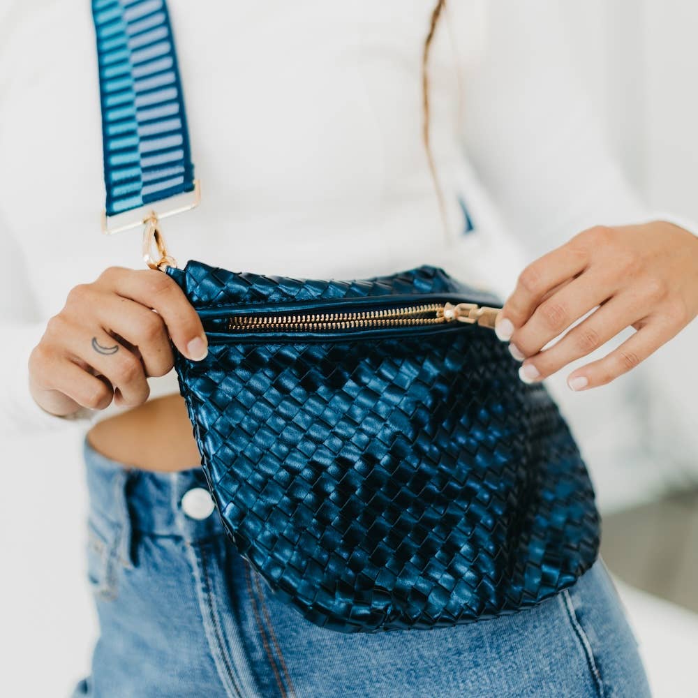 Woven Crossbody Bag Woven Shoulder Bag Woven Bag Woven Handbag Woven Crossbody Sling Bag Woven Sling Bag Woven Purse Woven Fanny Pack